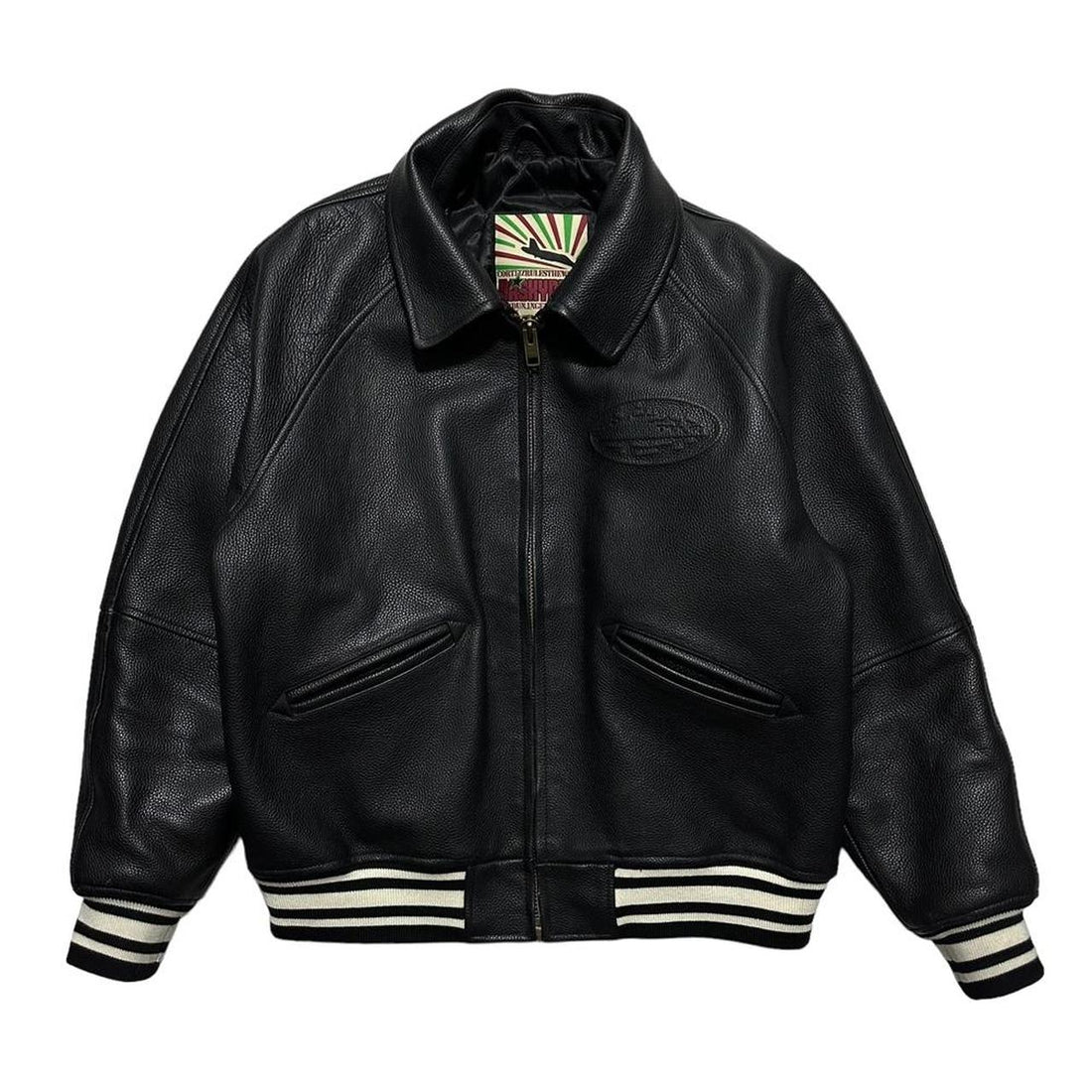 Cortiez Leather Flight Jacket