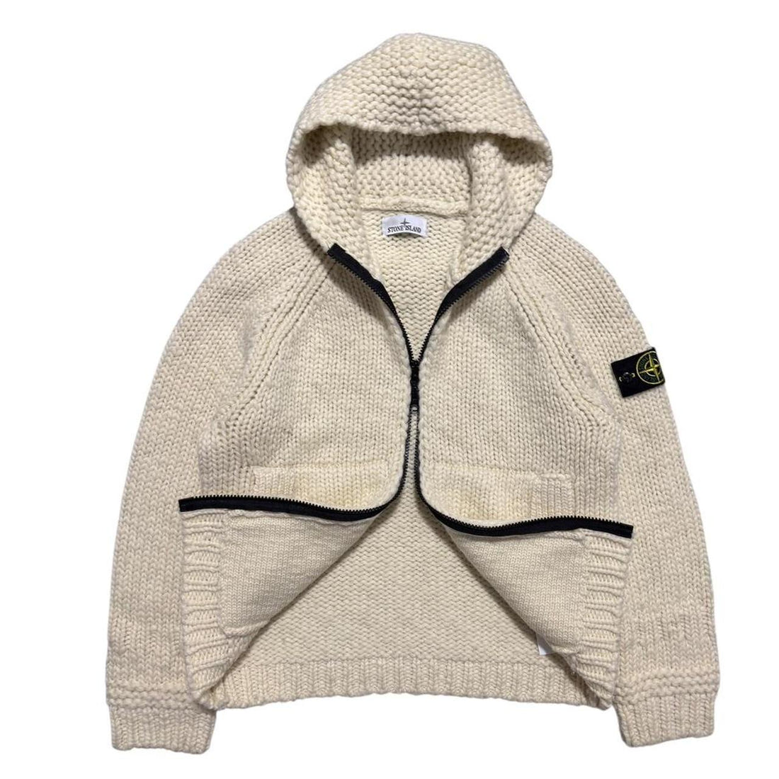Stone Island Heavy Knit Zip Up