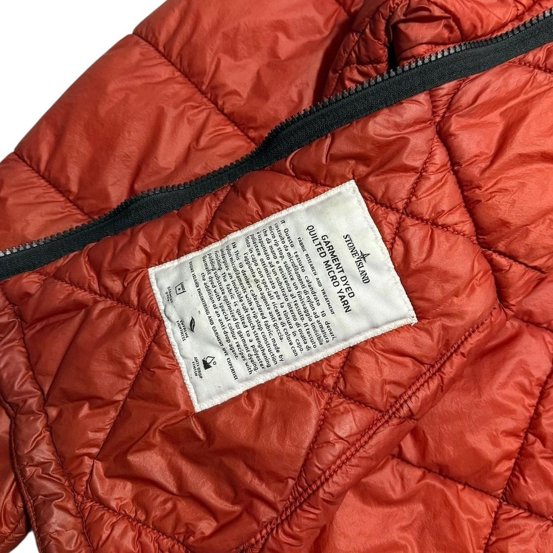 Stone Island Garment Dyed Micro Yarn Down Jacket