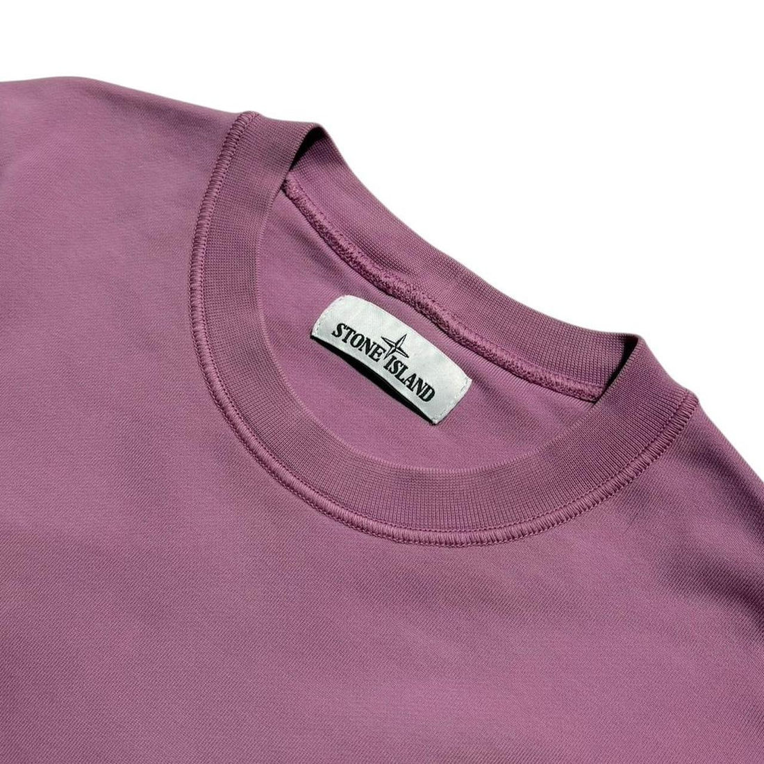 Stone Island Pink Pullover Crewneck