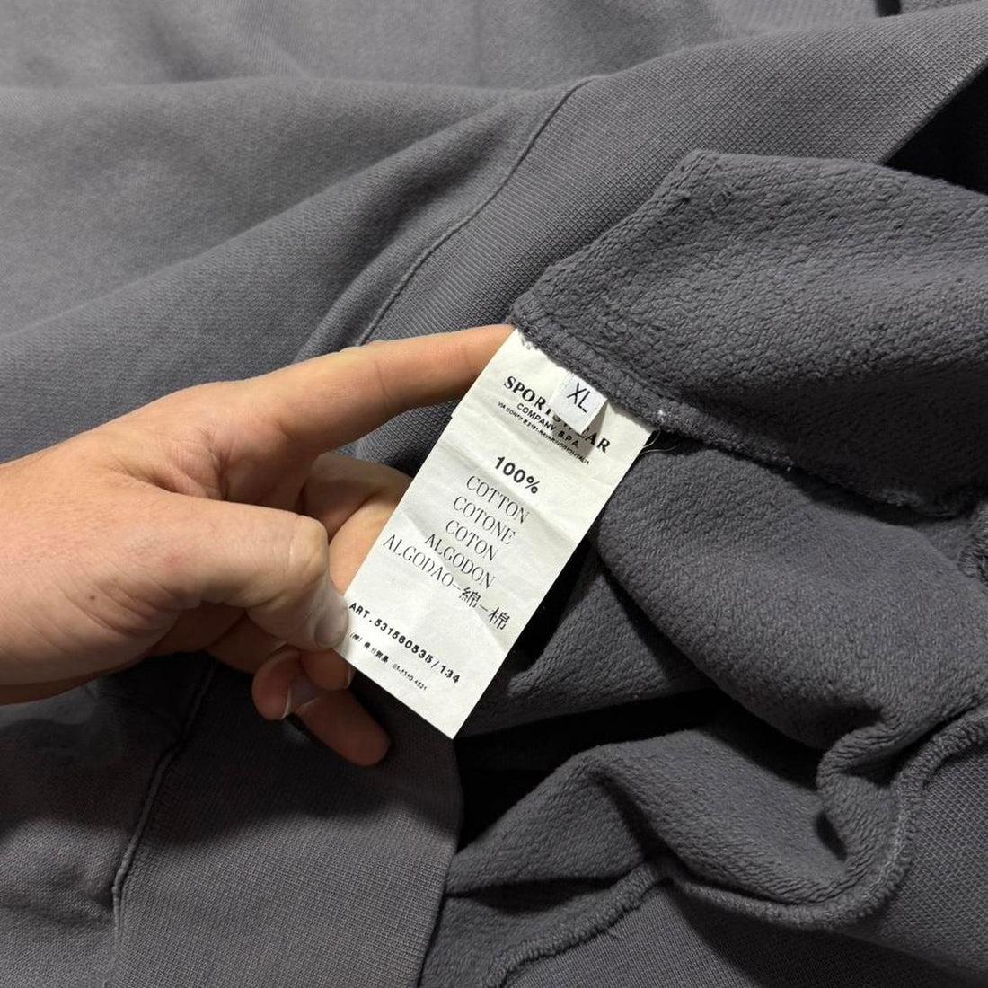 Stone Island Quarter Zip Pullover