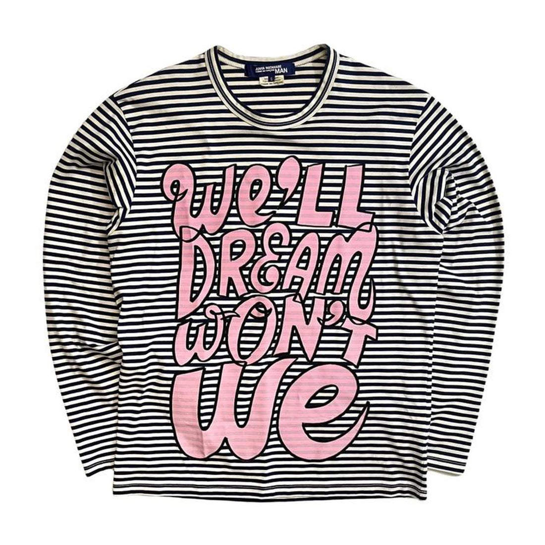 Comme Des Garçons Junya Watanabe Striped Print Top