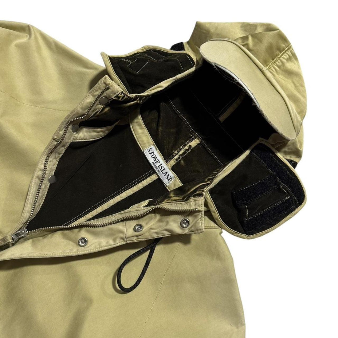 Stone Island Raso Floccato Riot Mask Jacket