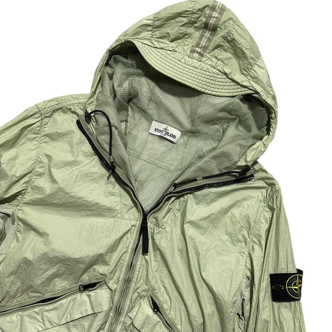 Stone Island Lime Membrana TC Jacket