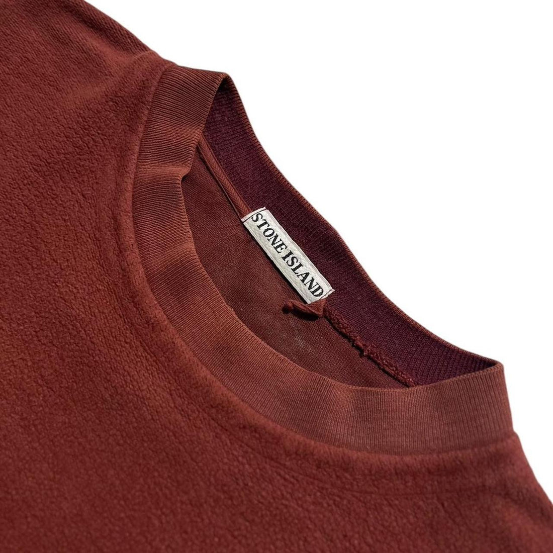 Stone Island Deep Red Pullover Fleece