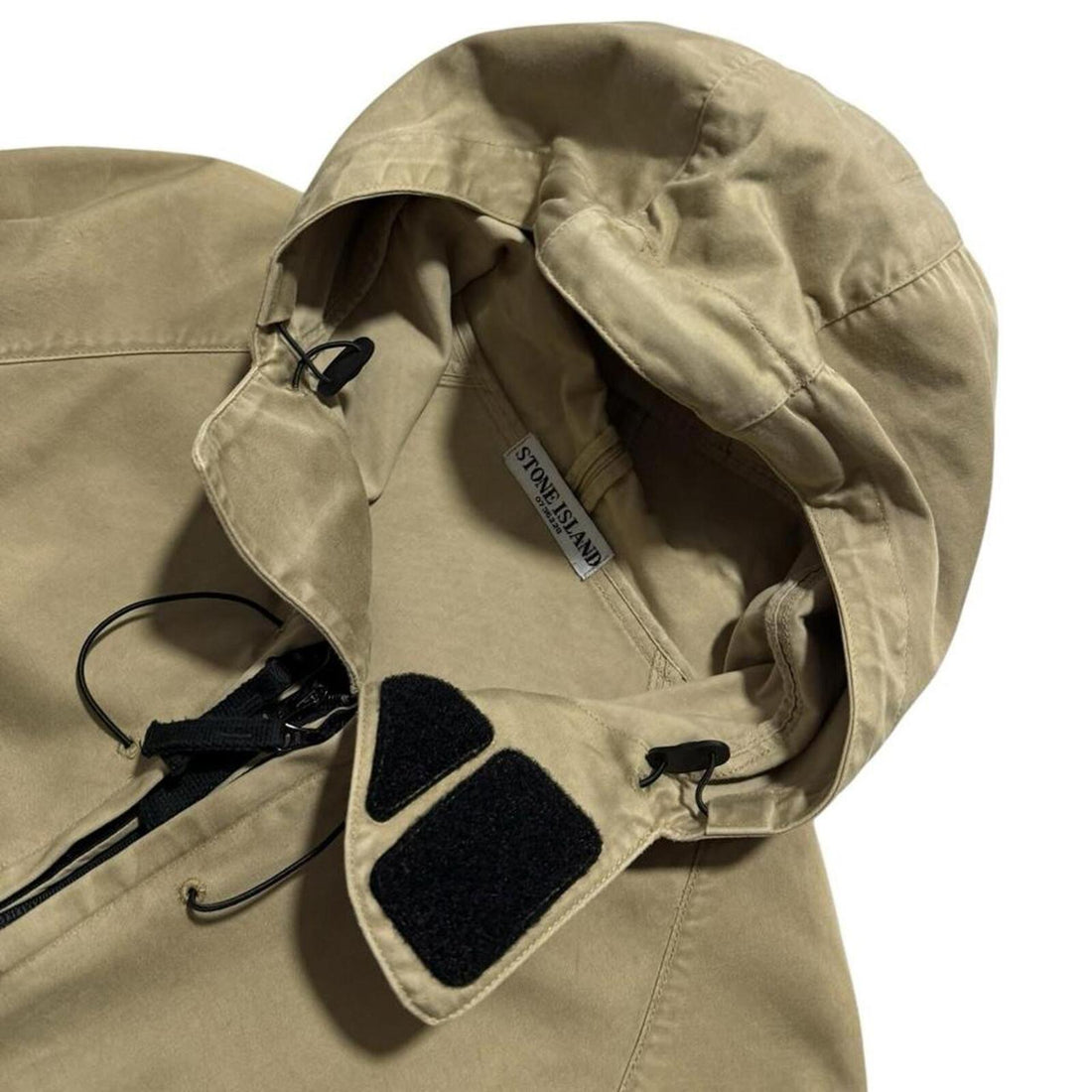 Stone Island Raso Flocatto Face Mask Jacket
