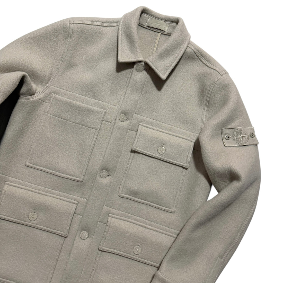 Stone Island Heavy Wool Cashmere Blend Jacket