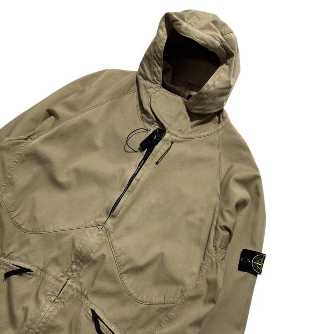 Stone Island Raso Flocatto Face Mask Jacket