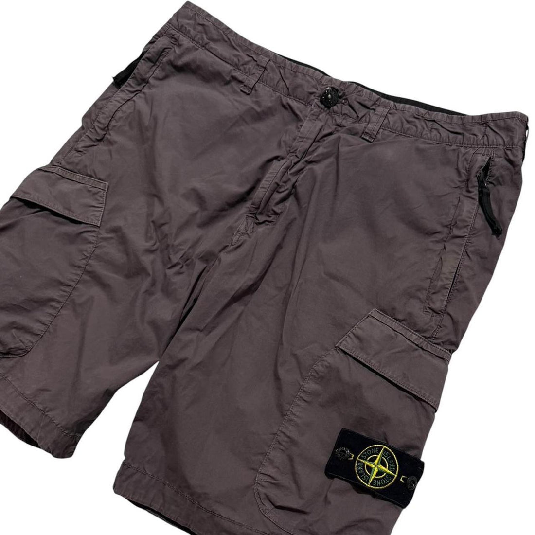 Stone Island Canvas Shorts