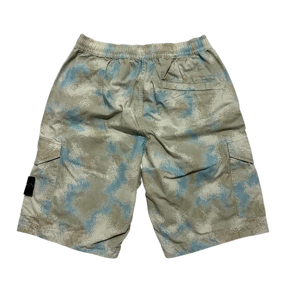 Stone Island Devore Camo Shorts