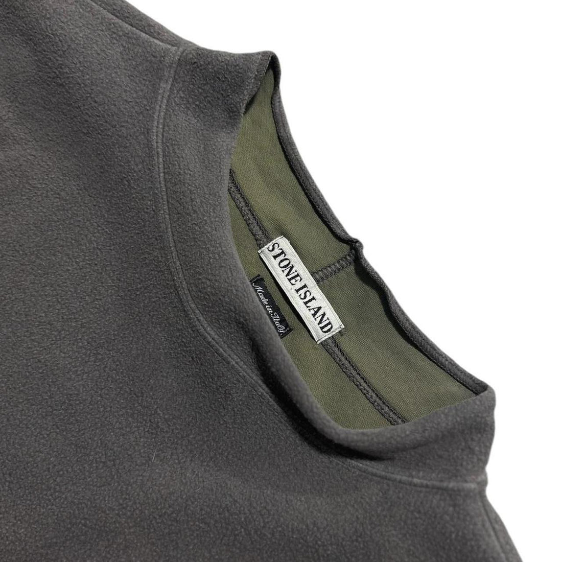 Stone Island A/W 1995 Grey Fleece Pullover
