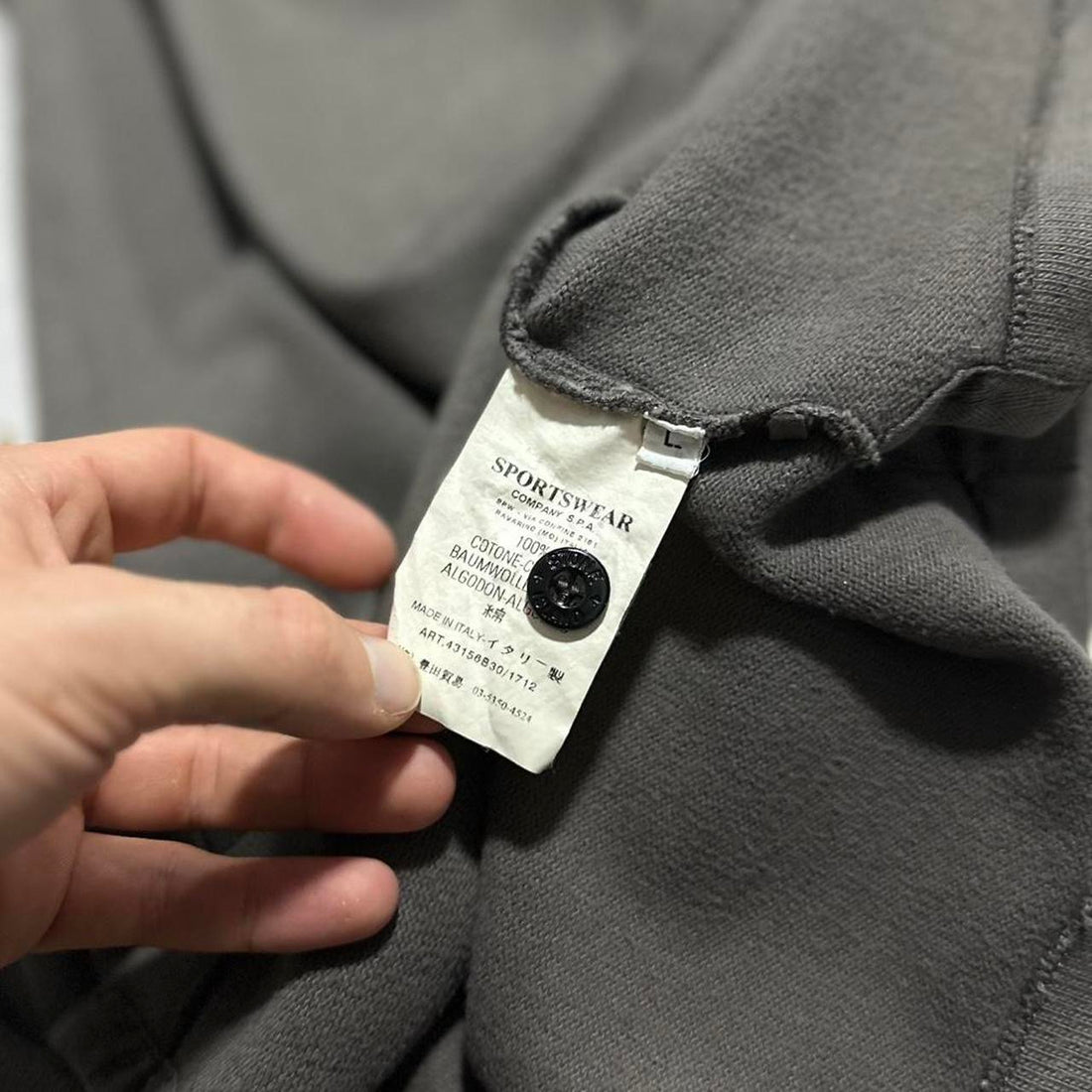 Stone Island Quarter Zip Pullover