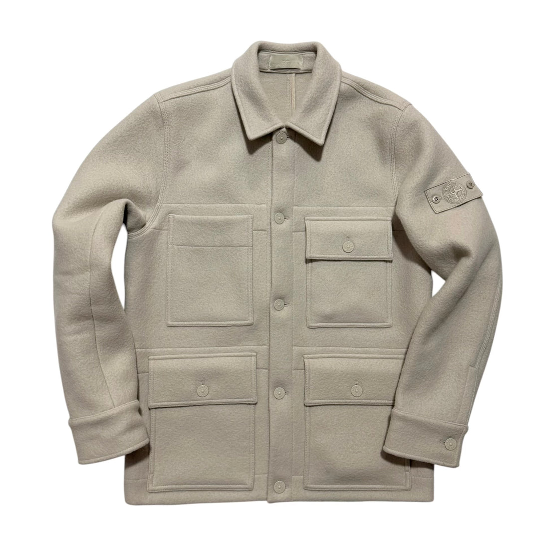 Stone Island Heavy Wool Cashmere Blend Jacket