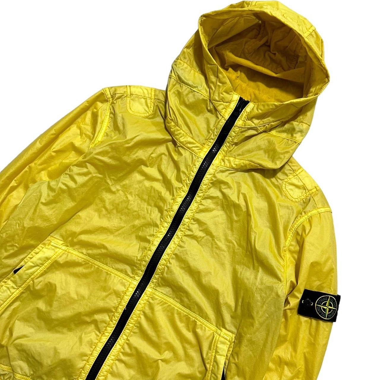 Stone island lamy flock jacket clearance yellow