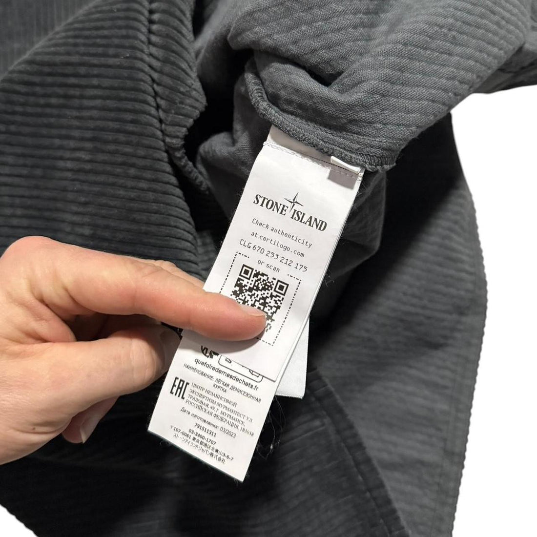 Stone Island Heavy Corduory Shirt