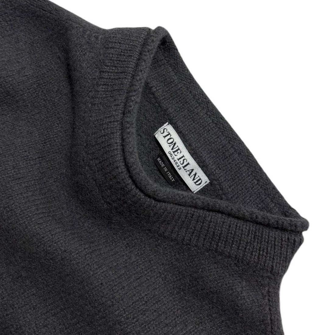 Stone Island Early 2000's Heavy Knit Pullover