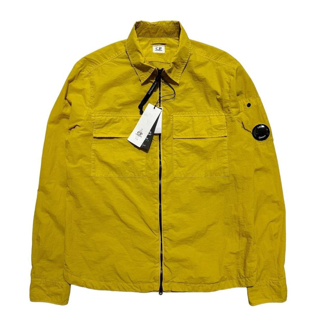 CP Company Yellow Nylon Overshirt