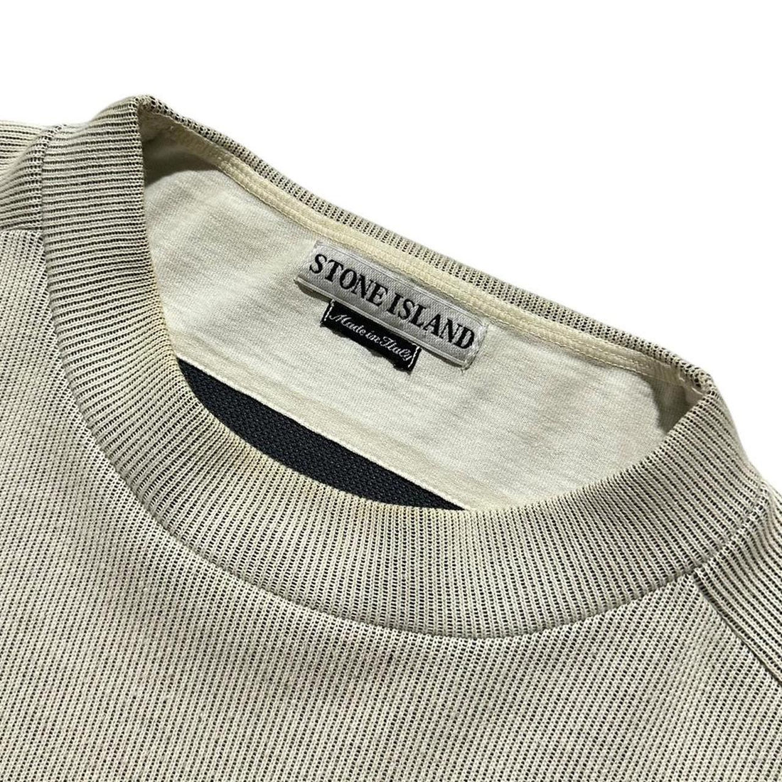 Stone Island S/S 1998 Ribbed Pullover Jumper
