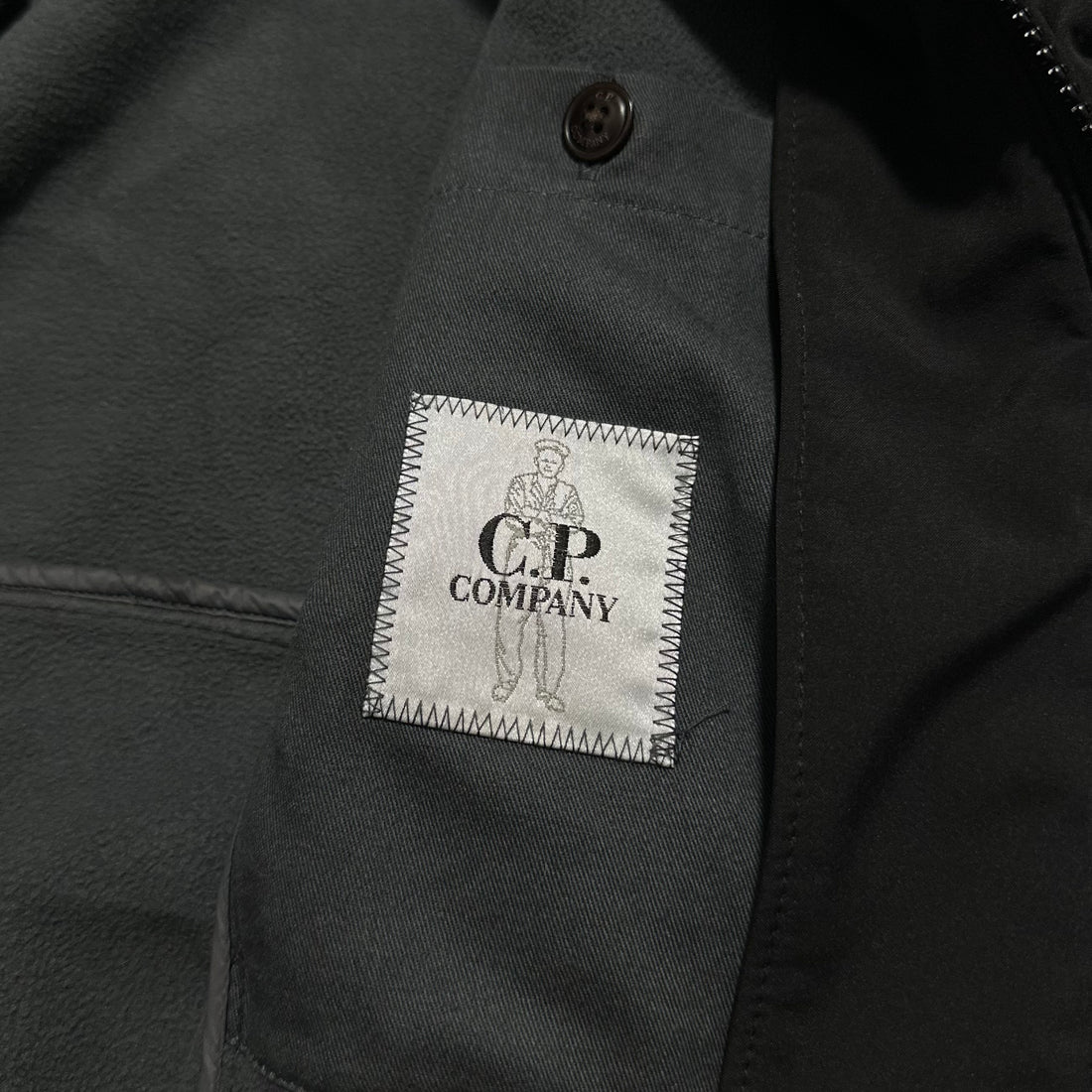 CP Company Black Soft Shell Jacket