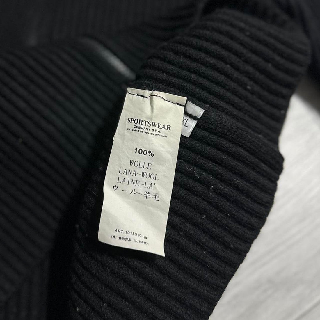 Stone Island Heavy Knit Zip Up