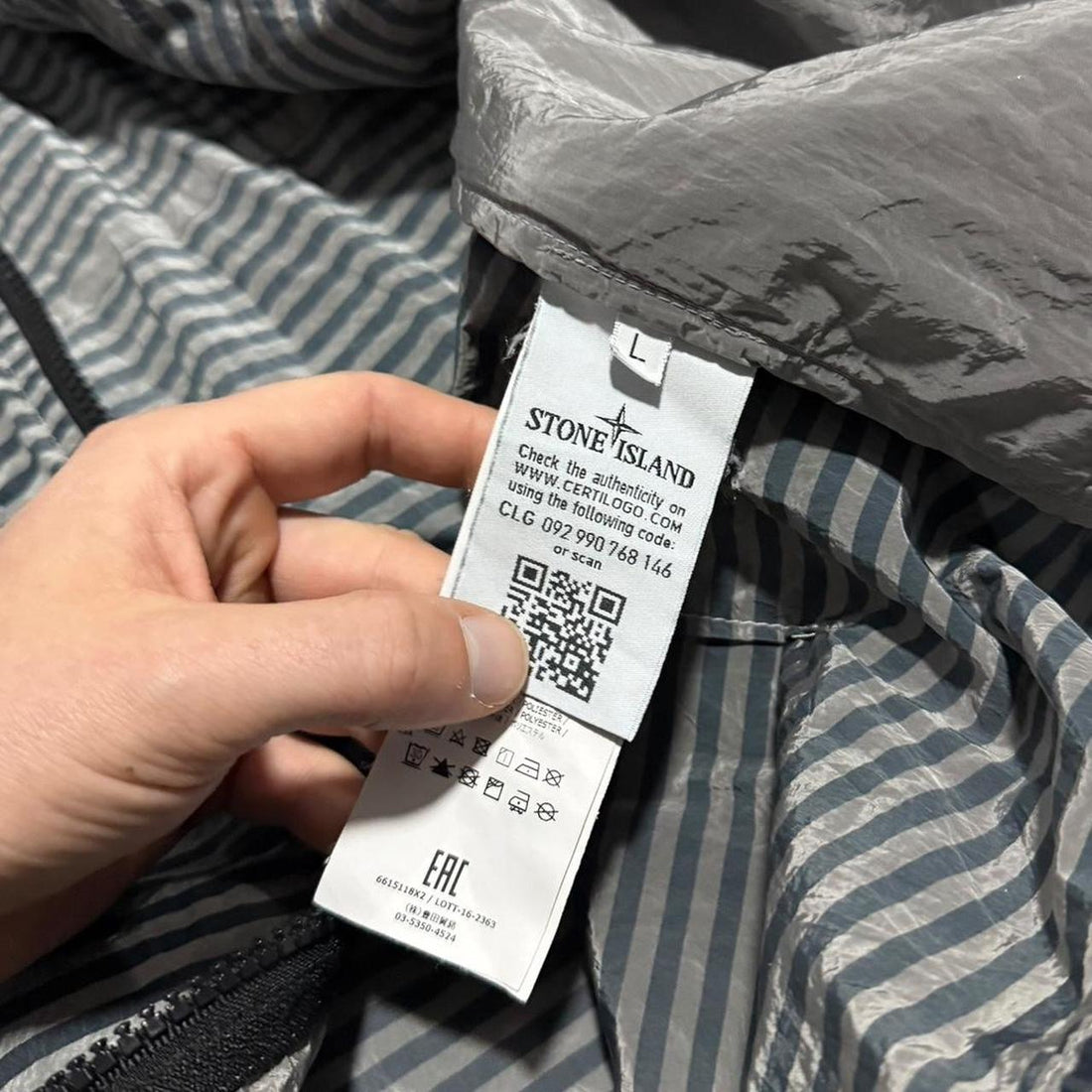 Stone Island Marina Nylon Metal Jacket