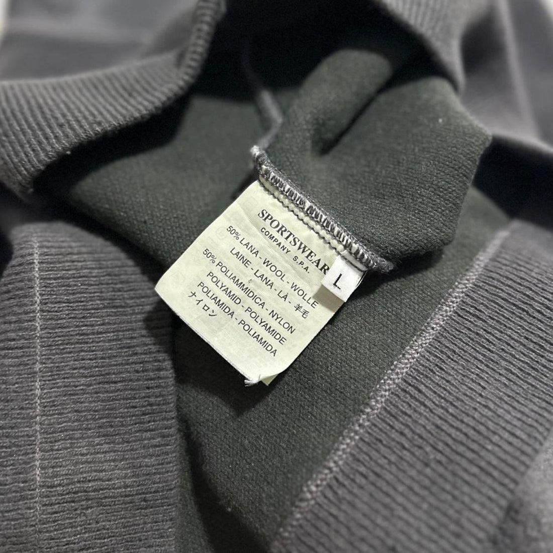 Stone Island A/W 1999 Ribbed Pullover Jumper