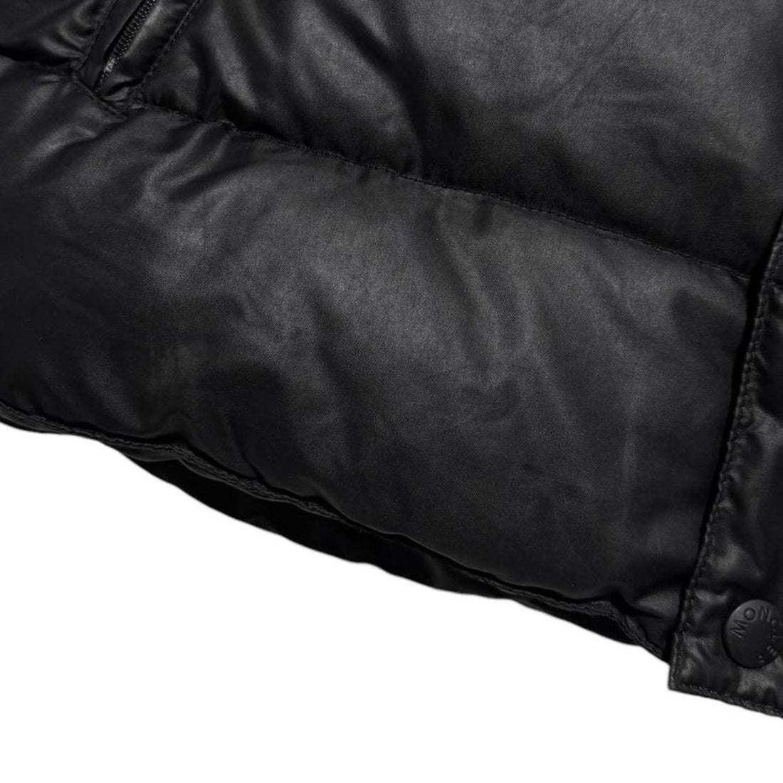 Moncler Early 2000's Black Down Gilet