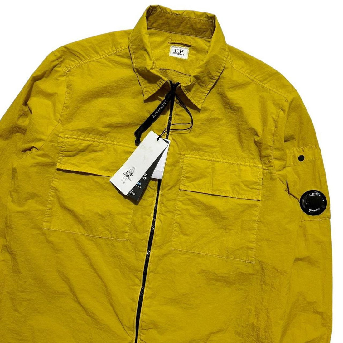 CP Company Yellow Nylon Overshirt