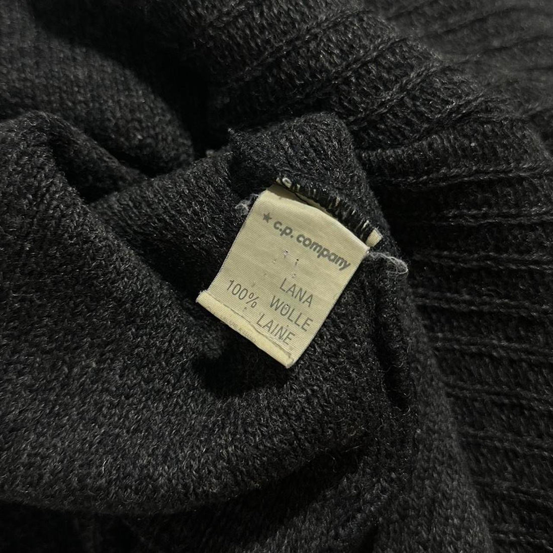 Stone Island 80's Heavy Knit Spellout Pullover