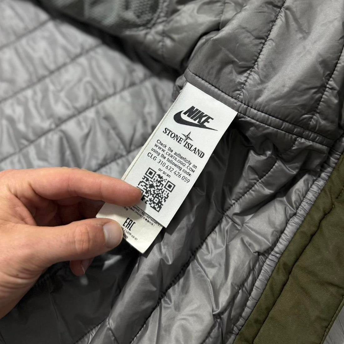 Stone Island Nike Mussola Gommata Jacket