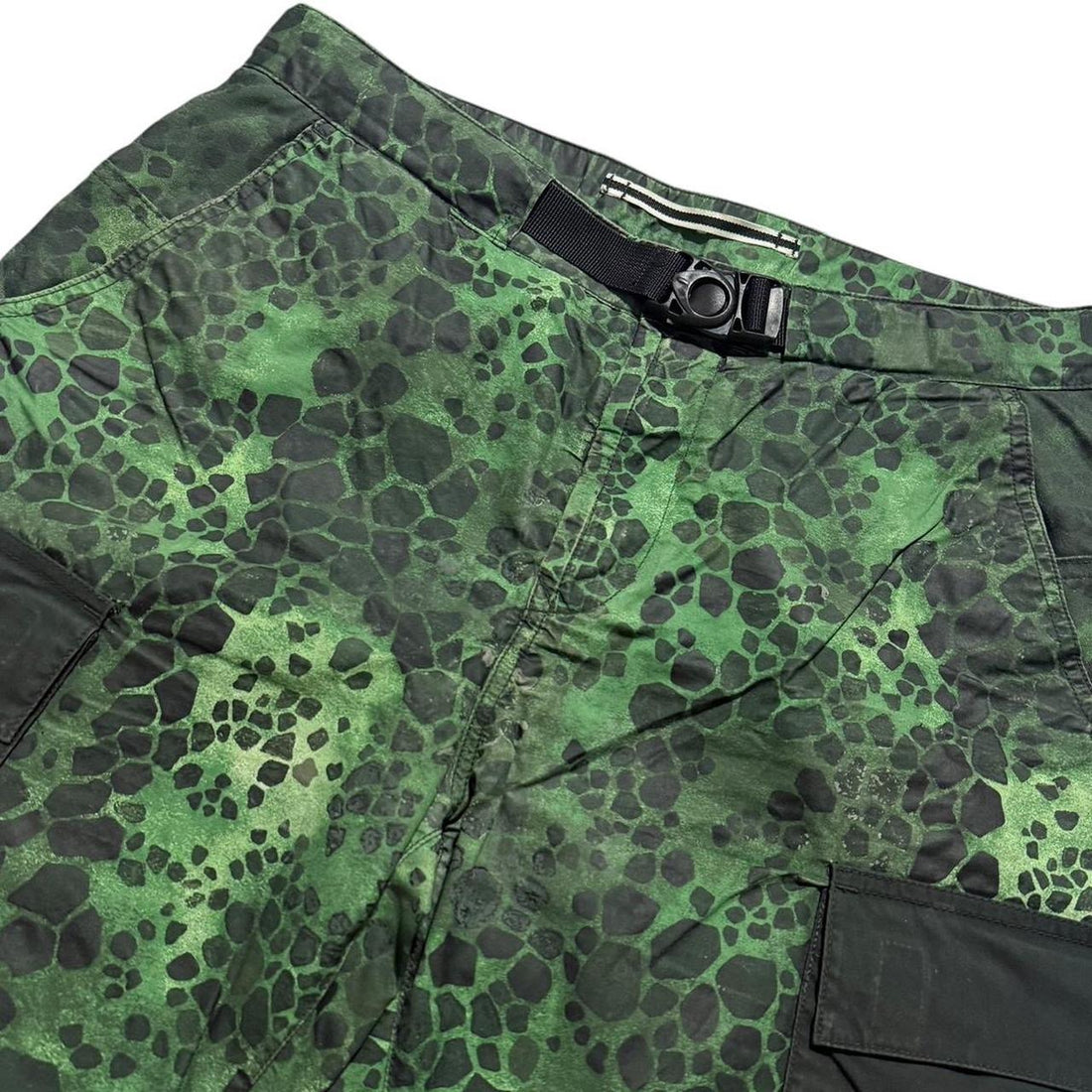 Stone Island Crocodile Camo Shorts