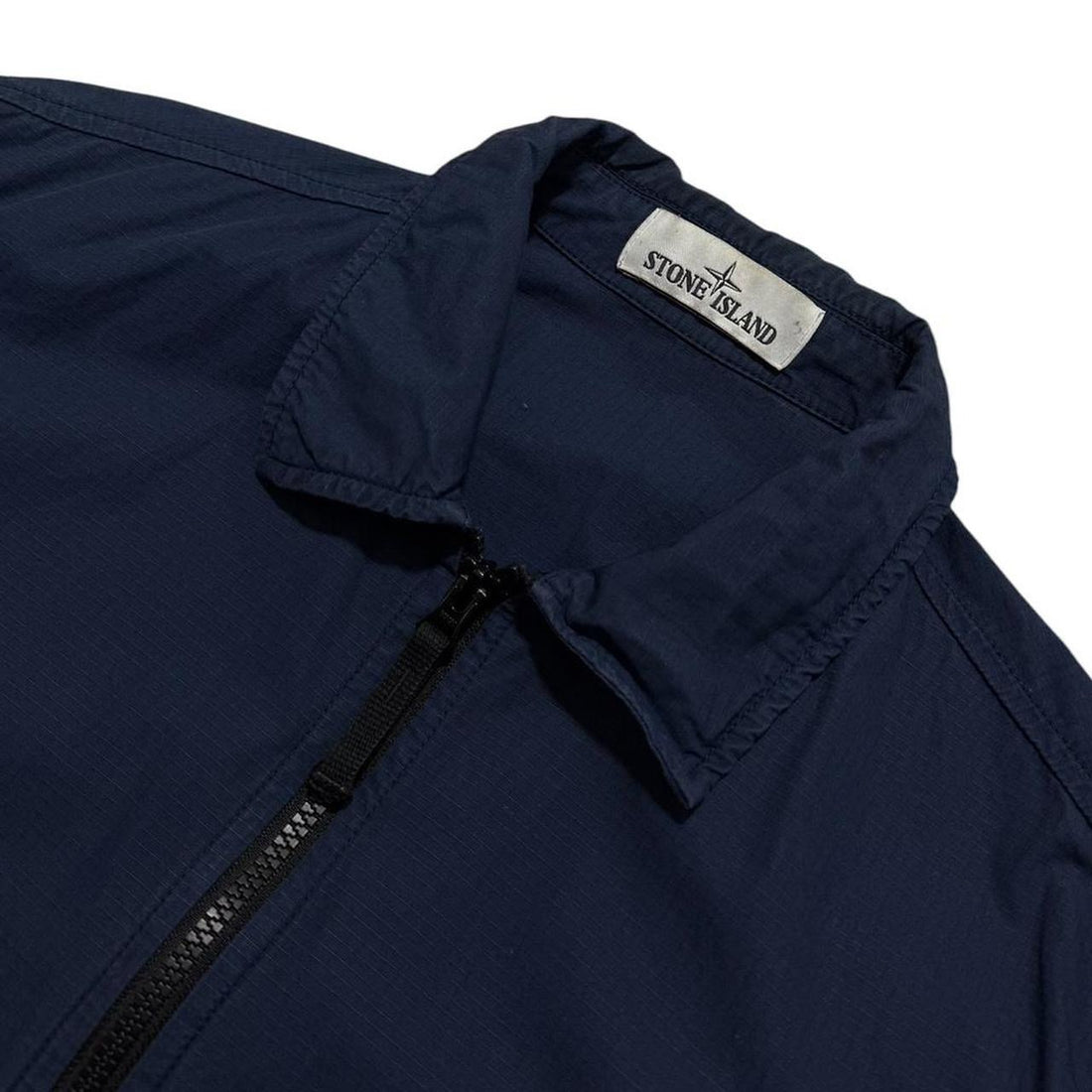 Stone Island Zip Up Overshirt