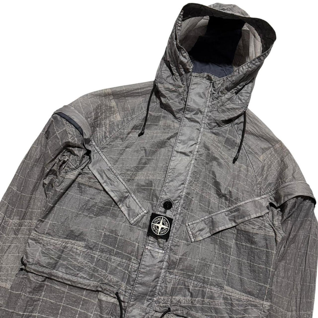 Stone Island Grid Reflective Jacket