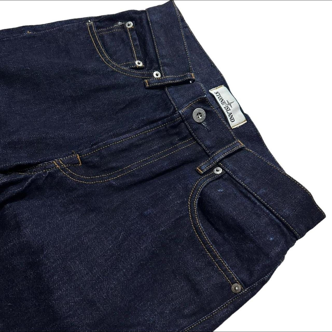 Buy Stone Island Denims Pantalone 5 T 411436G1 Made in Italy A/W2004 Online  in India - Etsy