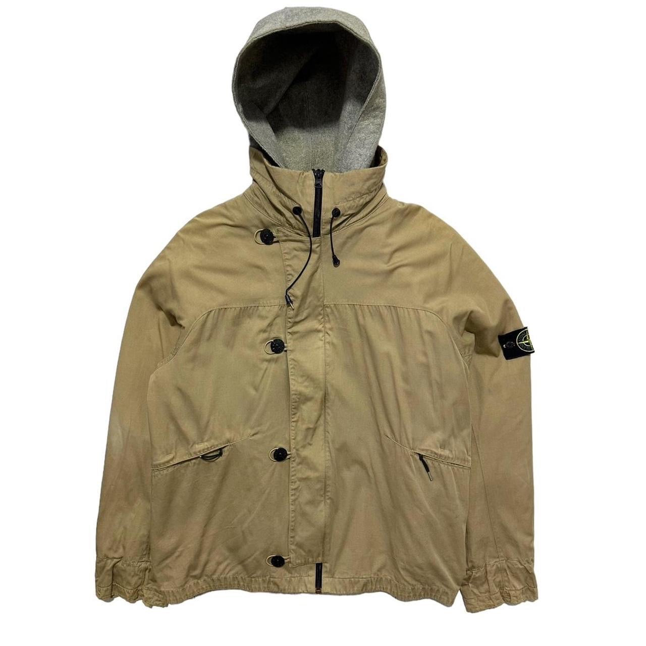 ジャケット・アウター 04s STONE  Raso Gommato Stone Island Cotton Cordura Jacket - DeeCee style