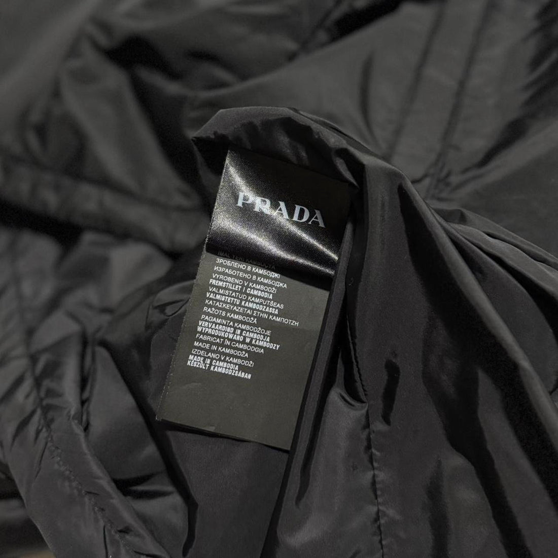 Prada Nylon Padded Jacket