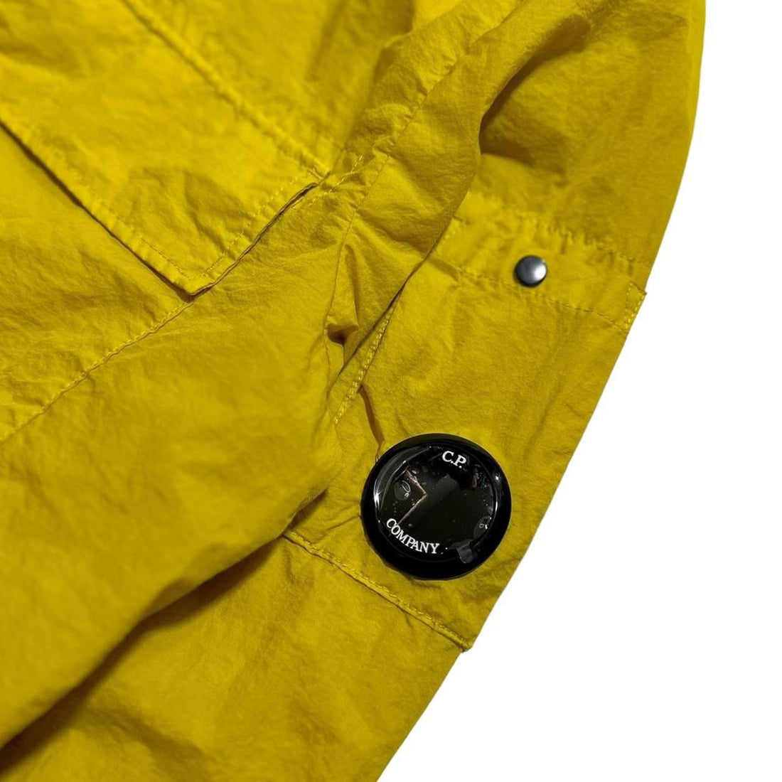 CP Company Yellow Nylon Overshirt