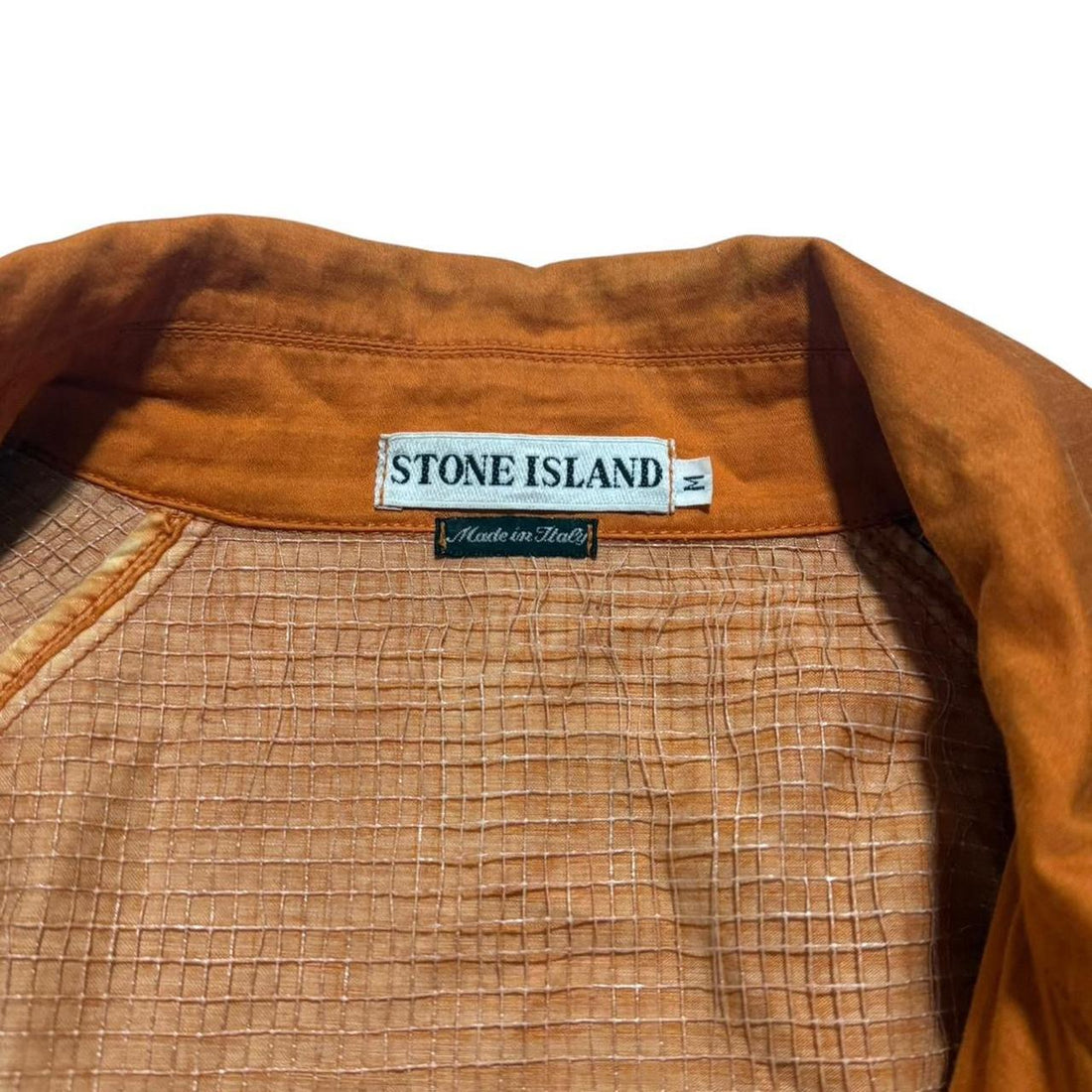 Stone Island 1997 Raso Gommato Mesh Jacket