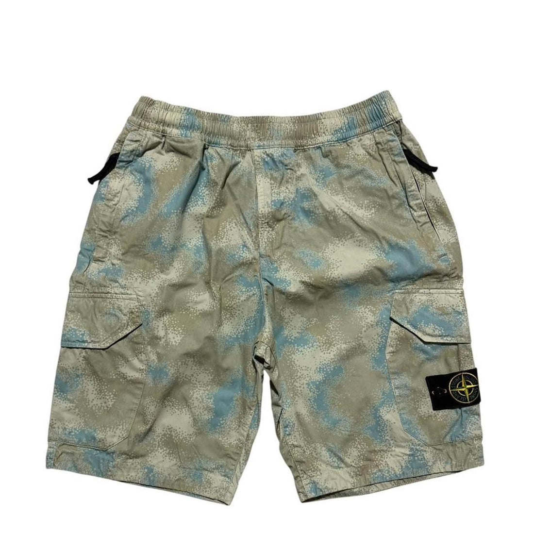 Stone Island Devore Camo Shorts