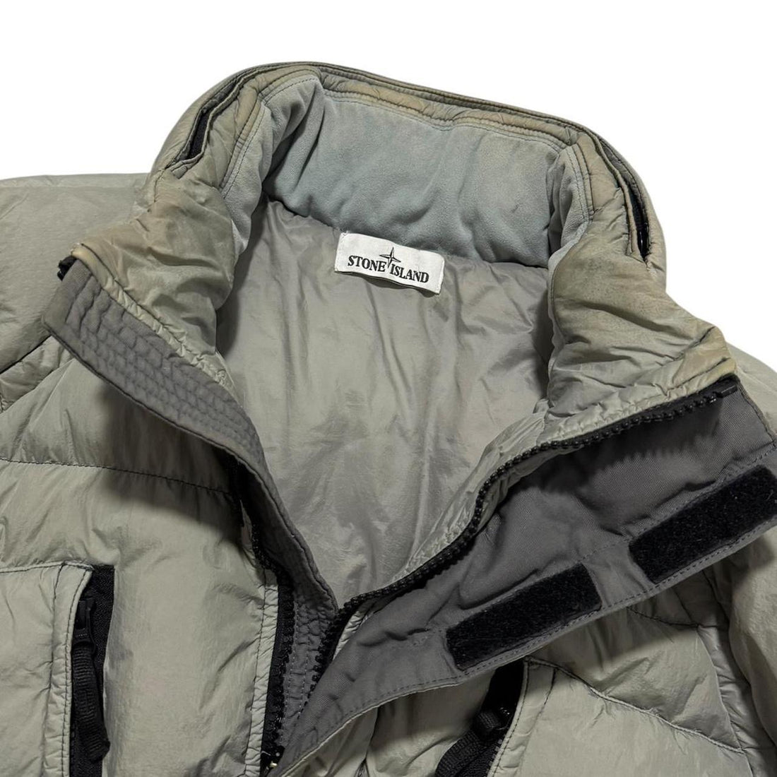 Stone Island Garment Dyed Down Parka Jacket