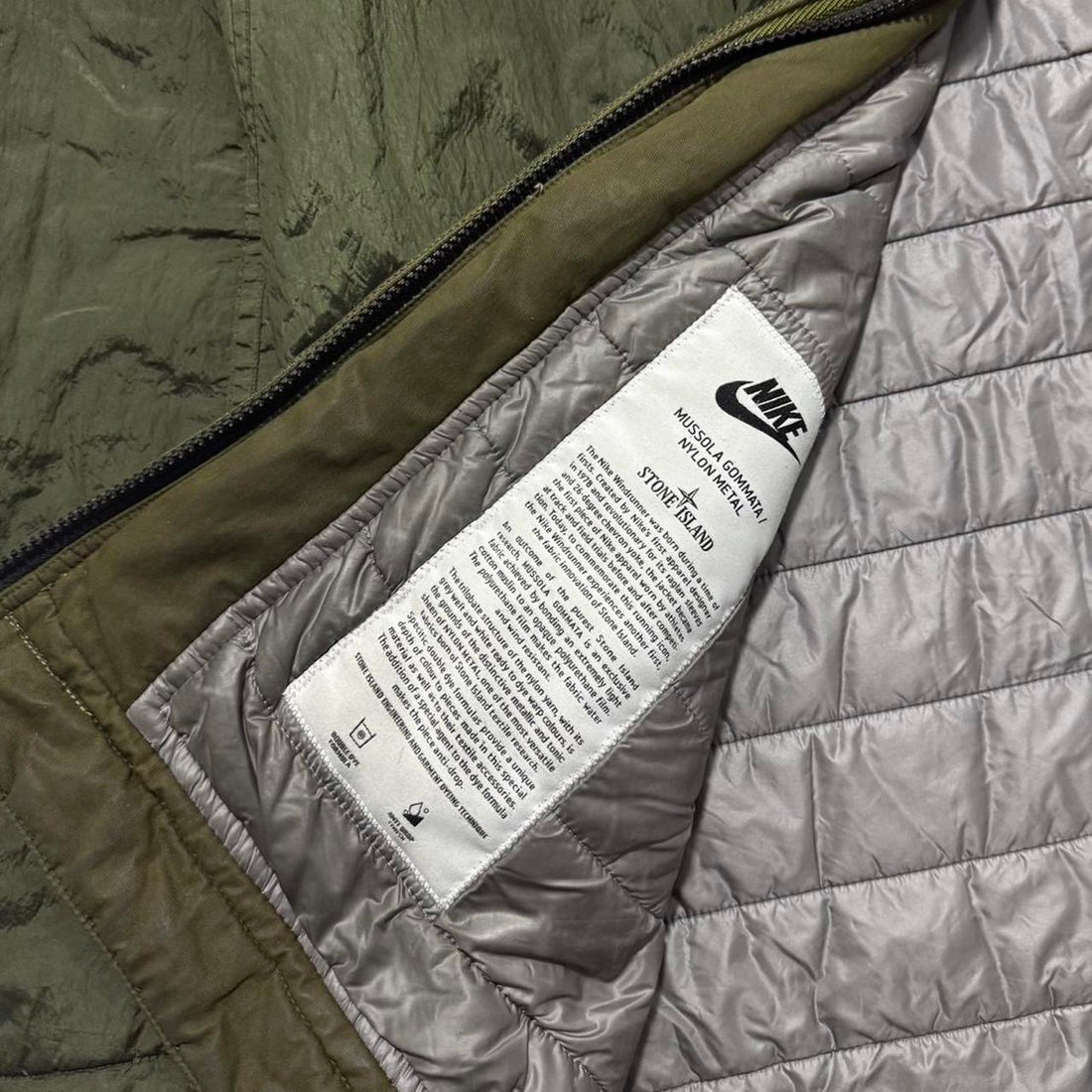 Stone Island Nike Mussola Gommata Jacket