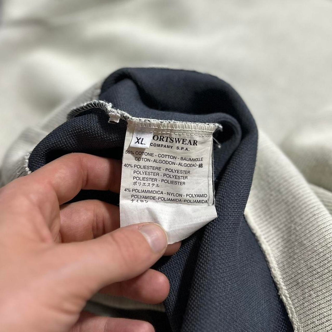 Stone Island S/S 1998 Ribbed Pullover Jumper