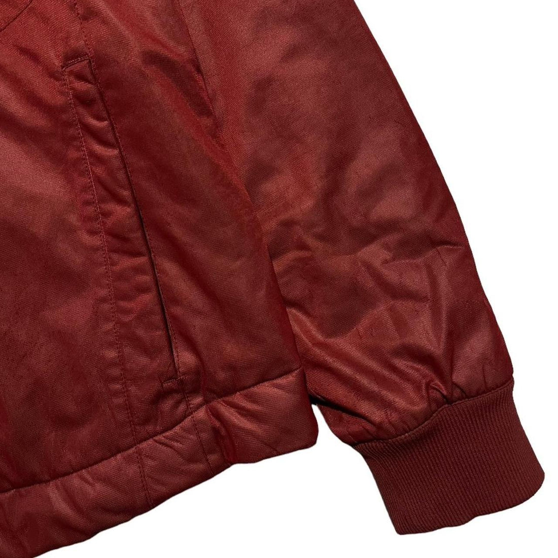 Stone Island Red Padded Down Jacket