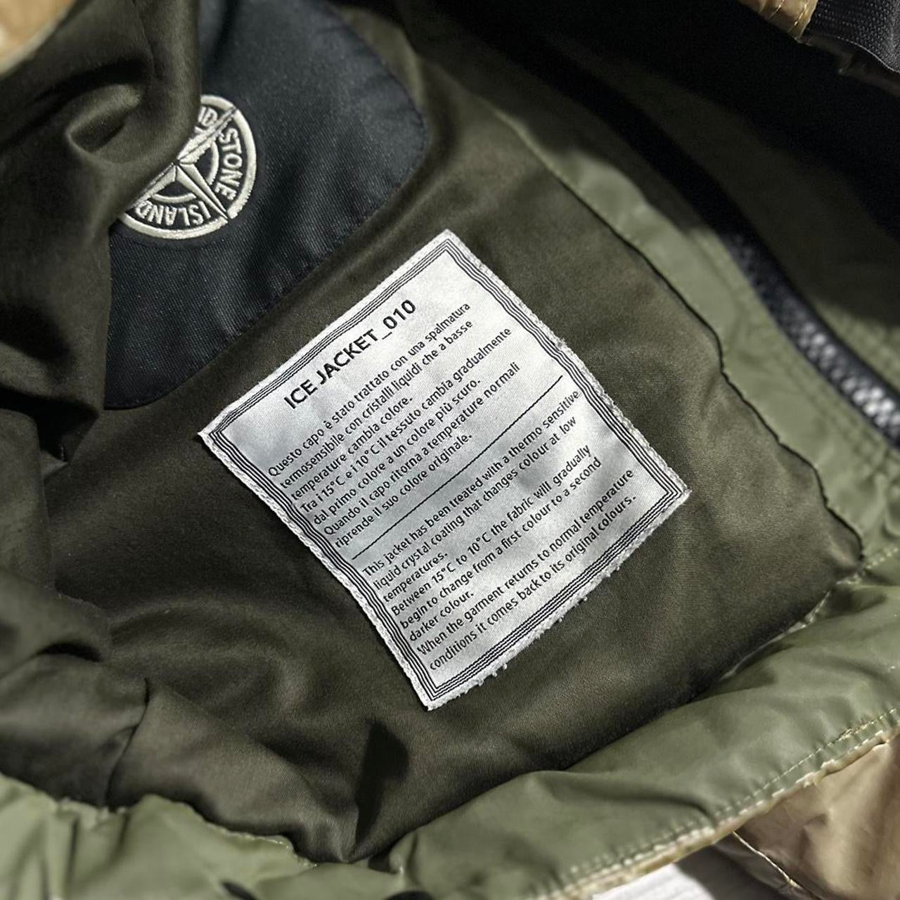 stone island 10s ice jacket Island Ice Jacket Stone Island First