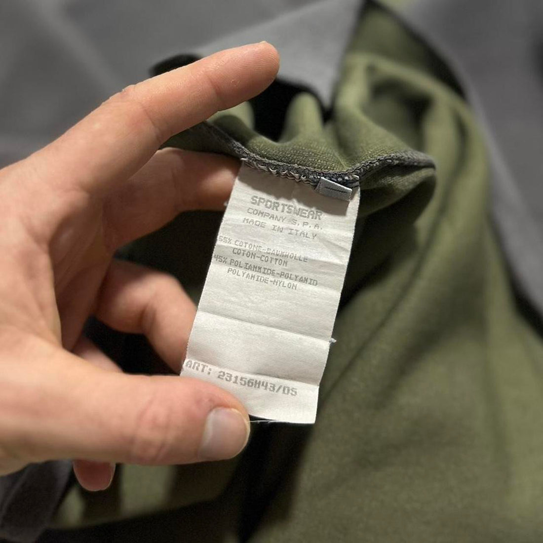 Stone Island A/W 1995 Grey Fleece Pullover