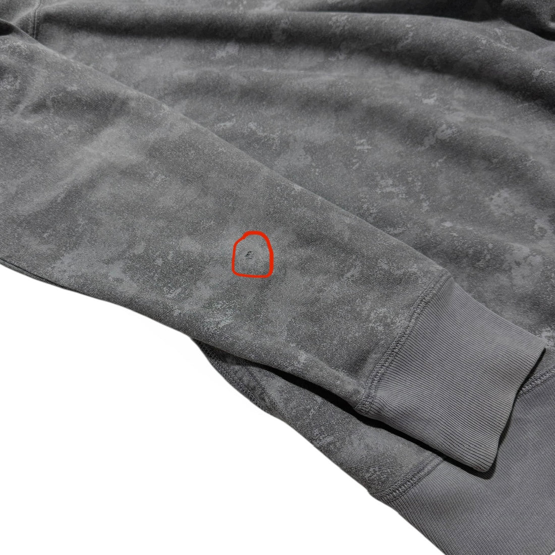Stone Island Grey Camo Pullover Crewneck