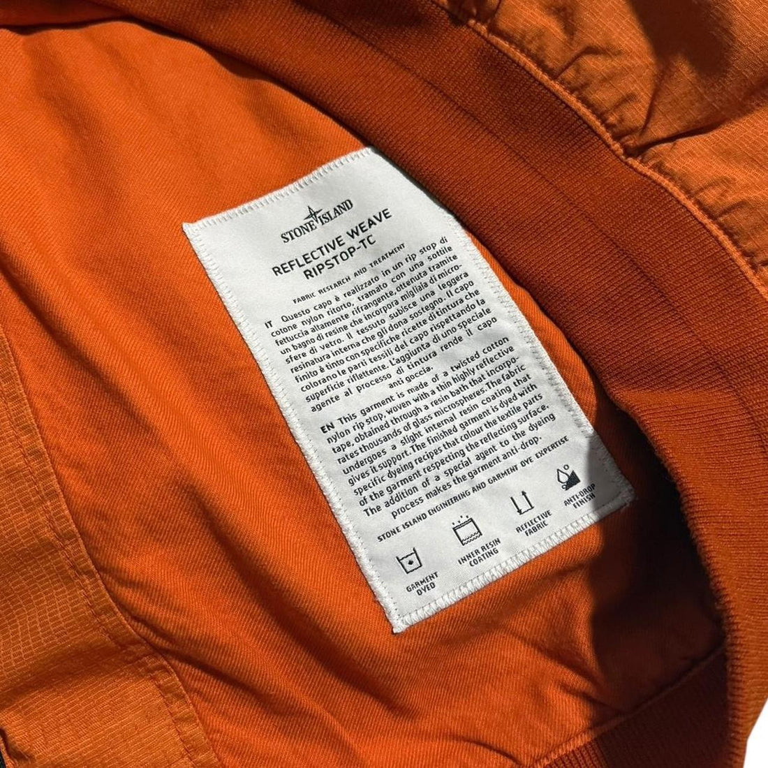 Stone Island Reflective Weave Ripstop-TC Jacket