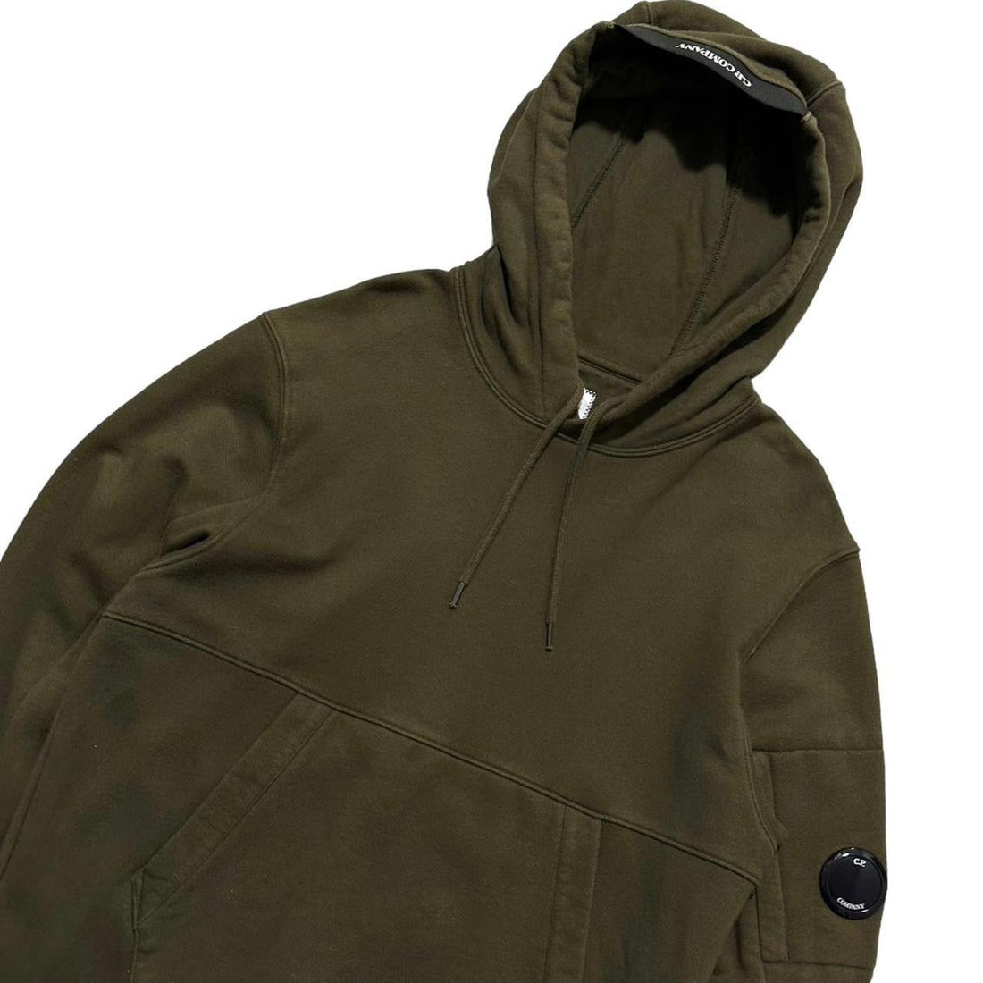CP Company Green Pullover Hoodie