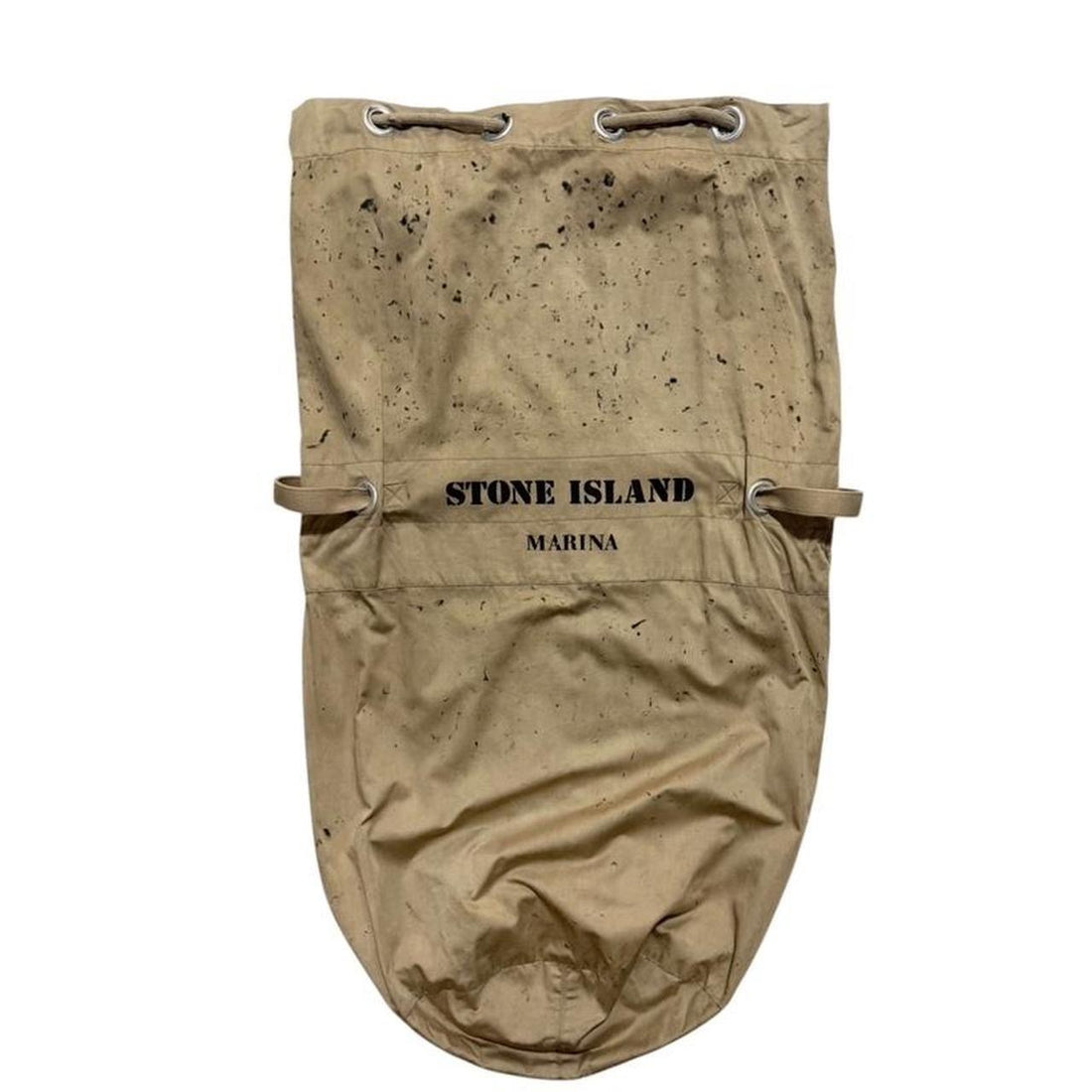 Stone Island Marina Mid 80's Raso Gommato Bucket Bag