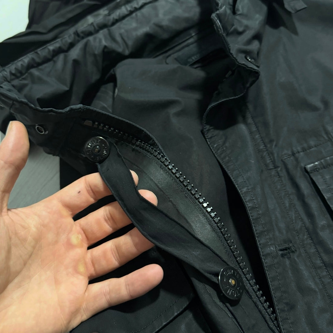 Stone Island Black Performance Ghost Jacket